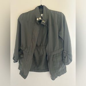 A New Day green lightweight jacket size XS never been worn